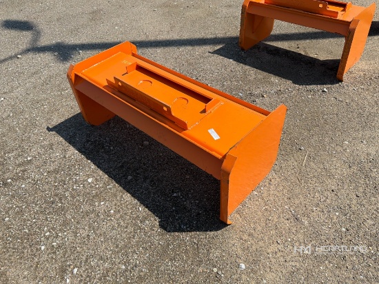 Kit Containers 48" Mini Universal Attach Snow Pusher
