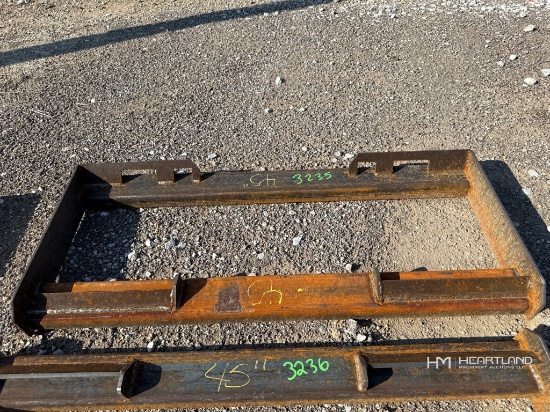 Kit Containers Skid Steer Attach Frame 75#