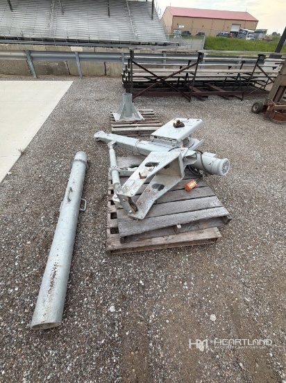 2021 Thern 5PT30J Davit Crane with Electric Winch, 3,000 lb