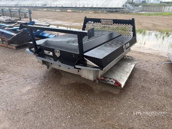 TruckSlide XT2000 Slide-Out Truck Bed with Headache Rack and Toolboxes