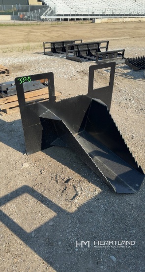 Kit Containers Skid Steer Tree Spade Attachment