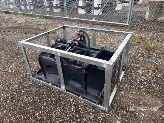 Landhonor Mgb-72-44w 44in Mini Skid Steer Grapple Bucket