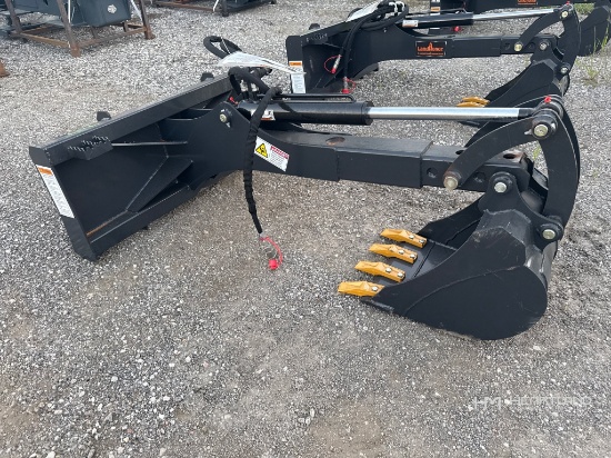 2025 LandHonor BH-12-72D Big Arm Backhoe Attachment for Skid Steer (Unused)