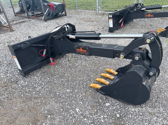 2025 LandHonor BH-12-72D Big Arm Backhoe Attachment for Skid Steer (Unused)