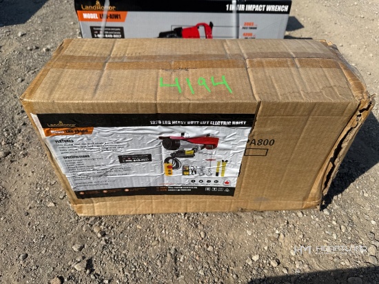2025 LandHonor LHR-PA800 1,320 lb Heavy Duty Electric Hoist (Unused)