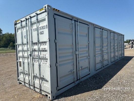 Irc40-yhx 40ft High Cube Shipping Container With 4 Doors (one Trip)