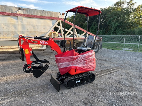 2026 SDLANCH ME15 Mini Excavator (Unused)
