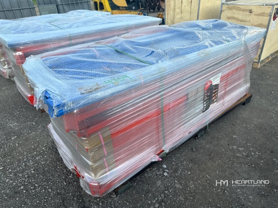 Sdlanch Sdlhdms-6 Heavy Duty Metal Storage Shelving Â€” 6 Sections (unused)