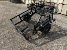 Carry-On 4ft x 5ft High Mesh Side Utility Trailer - No Title, Bill of Sale Only
