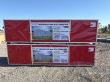 SKLP SK-S5030 50ft x 30ft x 17ft Large Scale Storage Shed (Unused)