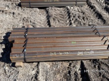 (103) 3in x 2in Steel Angle Iron, 2 Bundles, 73in & 82.5in Long