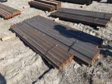 (139) 3in x 2in Steel Angle Iron, 3 Bundles, 86in to 98.5in Long
