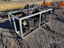 2025 LandHonor SGB-11-72W 72in Skid Steer Grapple Bucket