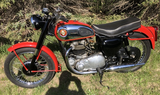 1958 BSA SUPER ROCKET 650