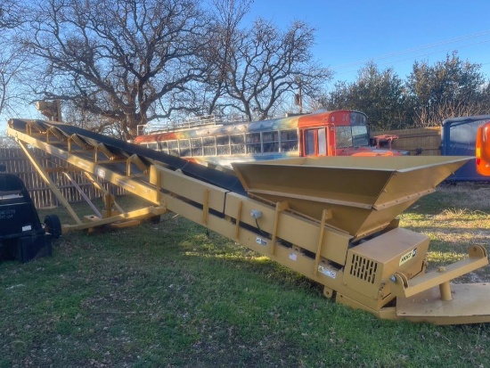 Screen Machine 40 Ft Aggregate Conveyer