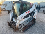 2019 Bobcat T595 Tracked Skid Steer, Enclosed ROPS