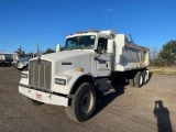 2005 Kenworth W900 Five Axle Dump Truck, Sold w/Drop Axles