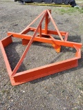 7 ft Double-V Land Leveling Grader Blade
