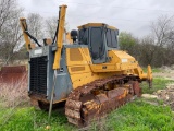 2006 1050C John Deere Crawler Dozer, Unblade & 3 Shank Ripper