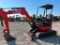 2018 Hitachi ZX27U-3 Mini Excavator