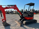 2018 Hitachi ZX27U-3 Mini Excavator