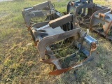 (1X) Solebees SSG84 Extra Heavy Duty Skid Steer Grapple Bucket 84