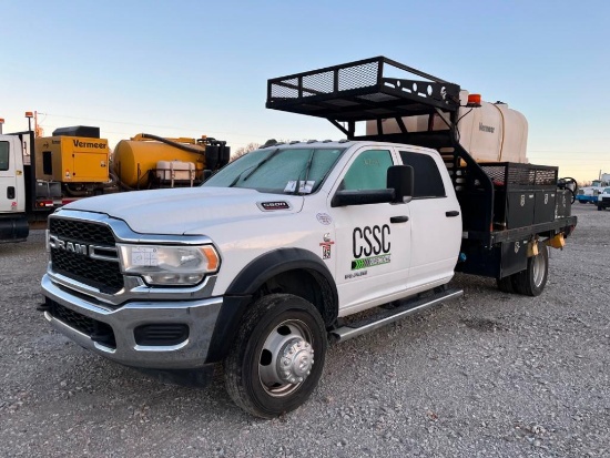 2021 Ram 5500 Tradesman 4x4 w/ Vermeer Tanks + Pump