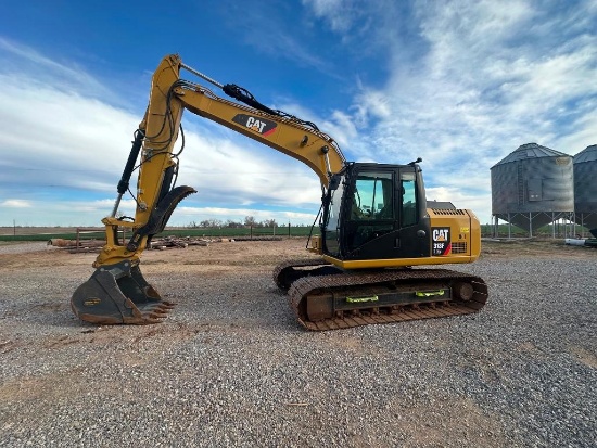 2018 CAT 313FLGC Excavator w/ Quick GC & Hydraulic Thumb