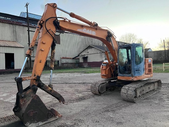 CASE CX135SR Excavator w/ Hydraulic Thumb