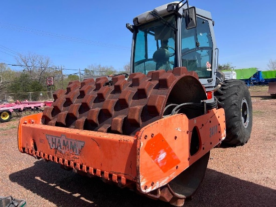2012 HAMM 3410 P Vibratory Padfoot Roller (NON RUNNING UNIT)
