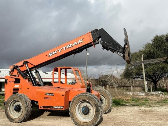 2018 JLG Skytrak 8042 8K Capacity Telehander