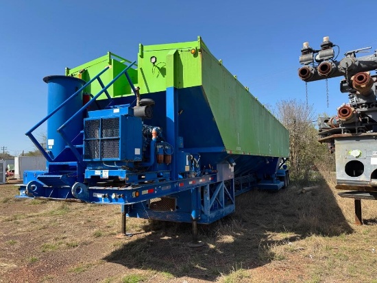 2011 NOV FS 68000 lb 61Ft T/A Sand Field Bin Oilfield Float