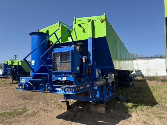 2011 NOV FS40 61 ft T/A Sand Field Bin Oilfield Trailer