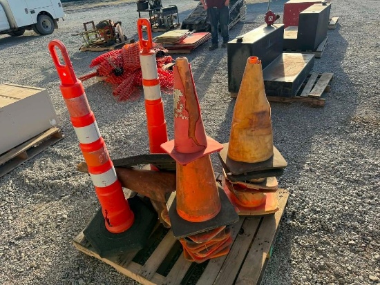 Construction Cones Lot