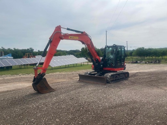 2021 Kubota KX80-4 S2 Series 2 Mid Size Excavator