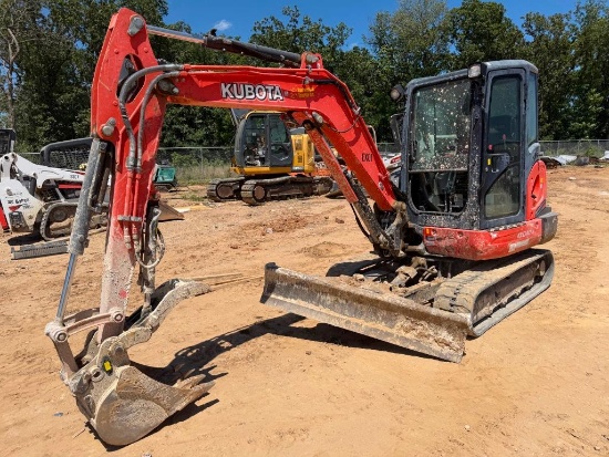 2019 Kubota KX040-4 Excavator EROPS w/ 6 way Blade & Hydro Thumb
