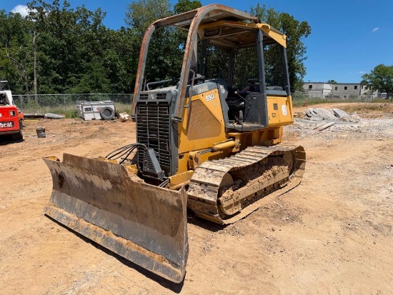 2005 John Deere 550J Dozer w/ Winch & 6 Way PAT Blade