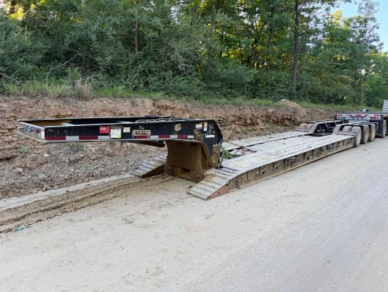 Flip Axel Rgn 1999 Etnyre PRTN50TD3-R4A-T1 RGN 120,340 GVWR Trailer w/ Flip Axle ...