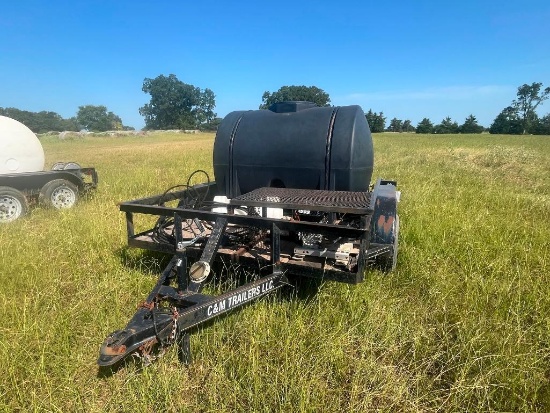 C&M Pressure Washing Trailer T/A (black)