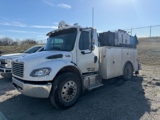 2016 Freightliner M2 Service Truck (New Motor, New Auto Trans) w/ Stellar Crane