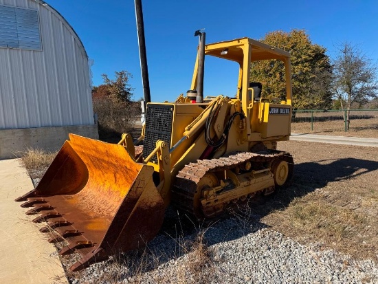 (Est) Early 2000's John Deere 555 Track Loader (Rebuilt)