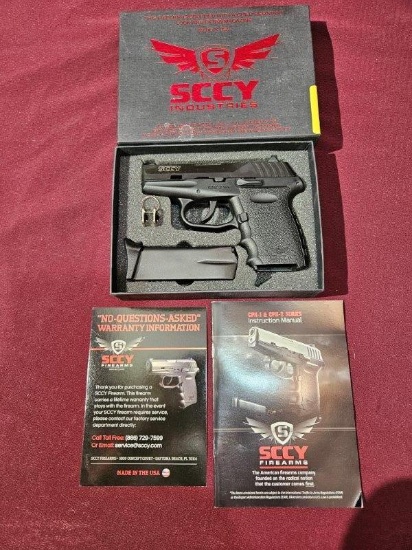 SCCY; CPX-2; 9mm  Handgun