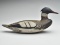 Rare hollow carved merganser drake, George Huey, Friendship, Maine, 1st quarter 20th century.