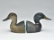 Pair of mallard bookends, Ward Brothers, Crisfield, Maryland.
