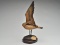 Decorative preening godwit, William Gibian, Onancock, Virginia.