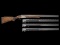 FANTASTIC BROWNING SUPERPOSED 4 BARREL SKEET SET ENGRAVING AND GOLD INLAYS BY JOHN WARREN