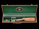 RARE NEAR MINT PARKER REPRODUCTIONS DHE GRADE 12 GAUGE SPORTING CLAYS MODEL WITH CASE