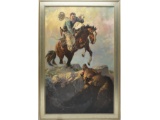 Lynn Bogue Hunt (1978-1960), oil on canvas.