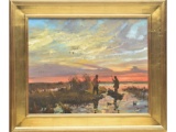 Brett Smith (b.1958), oil on canvas.