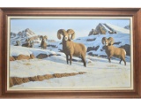 Harry Antis (1942-2002), oil on board.